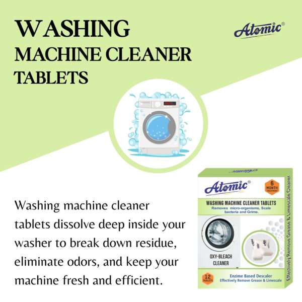 Washing Machine Cleaner Tab 12 3