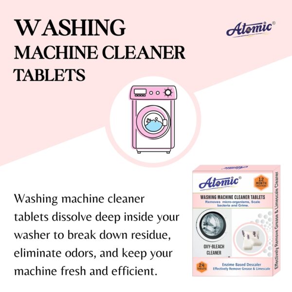 Washing Machine Cleaner Tab 12 7